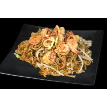 N12 nouilles sautées aux crevettes